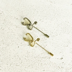 Surya Jacket Pin in Gold or Silver