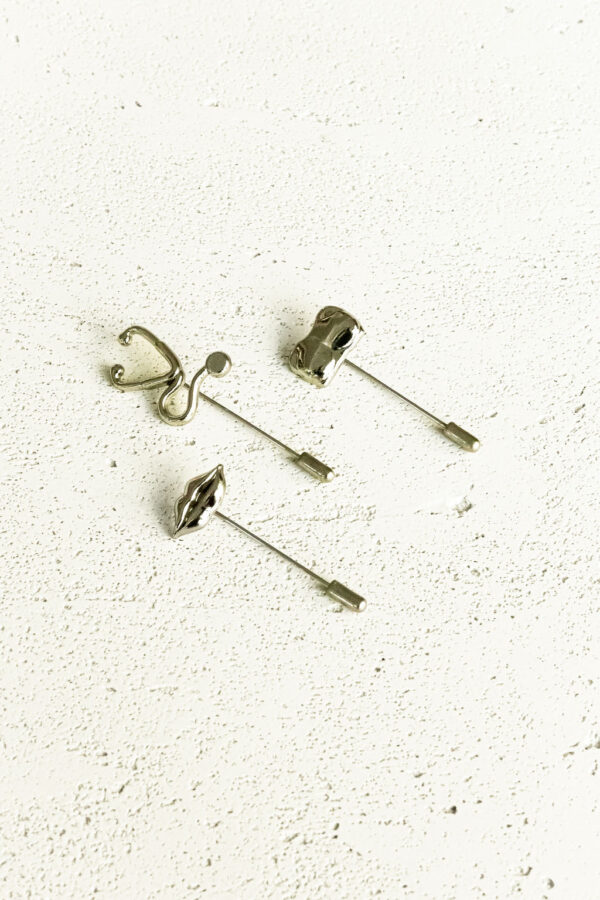 Lyla Jacket Pin in Gold or Silver - Image 4