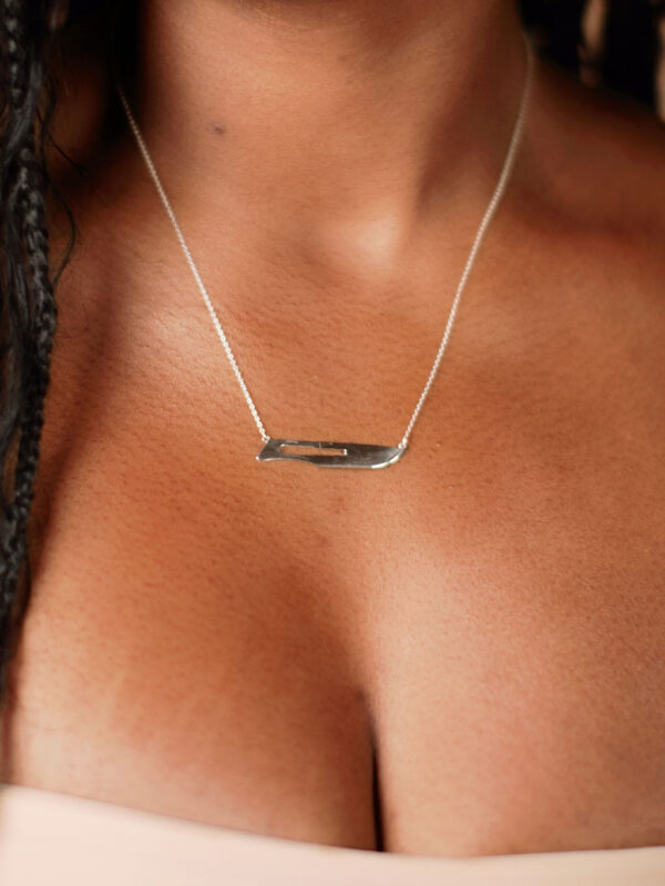 Kiran Pendant in Silver - Image 4