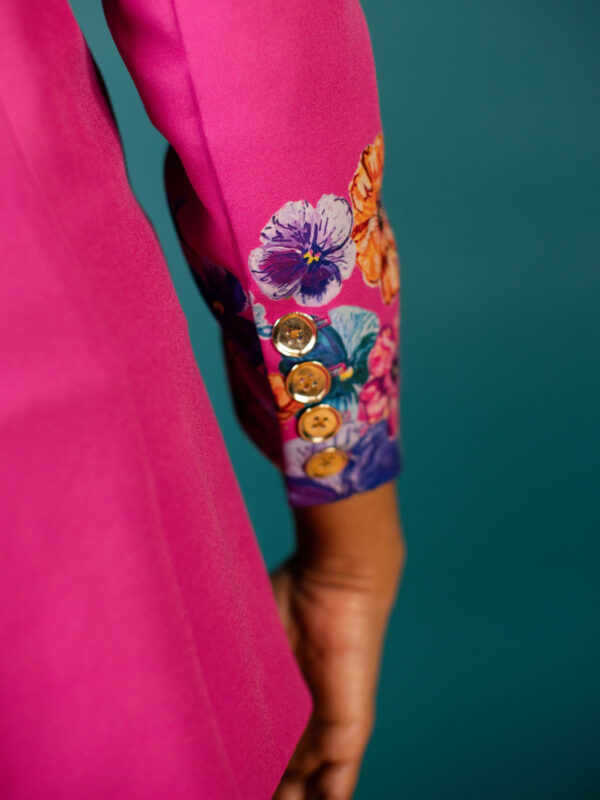 Zahra Jacket in Pink Design - Image 5