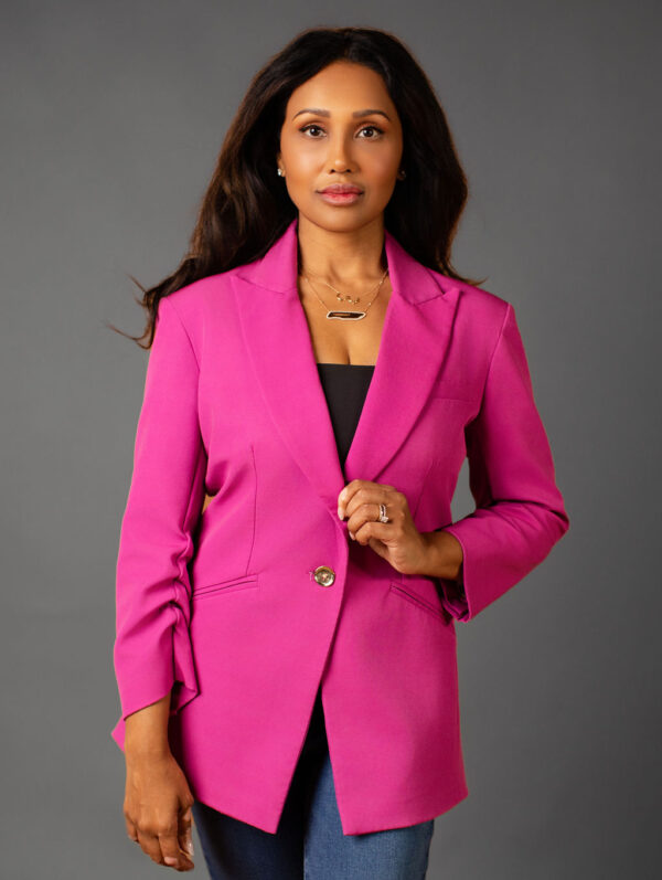 Zahra Jacket in Pink - Image 2