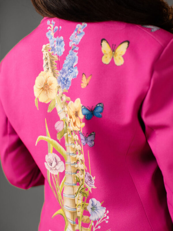 Zahra Jacket in Pink Design - Image 6