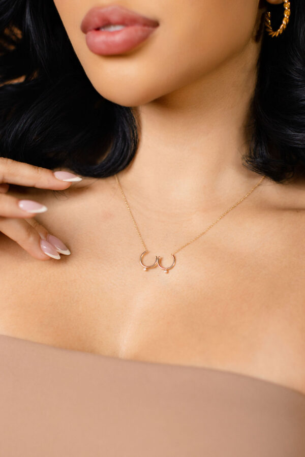 Priya Necklace in Gold - Image 4