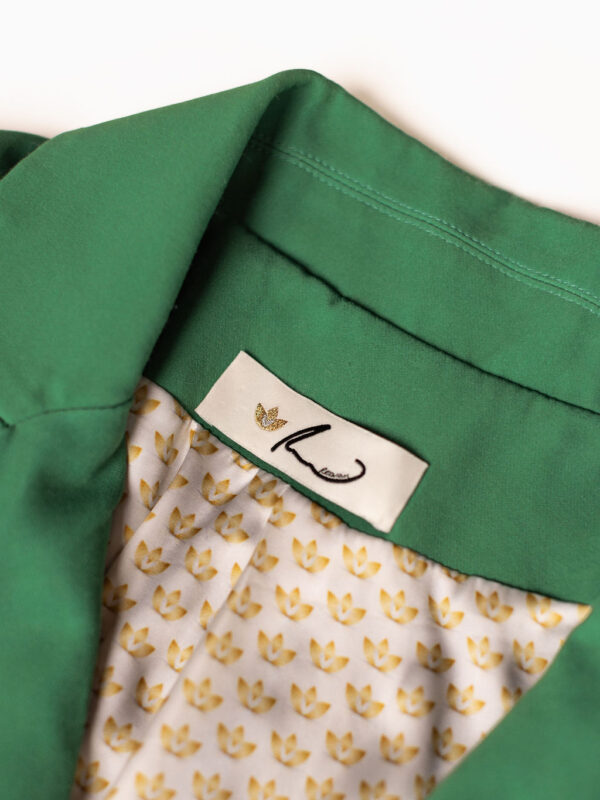 Zahra Jacket in Green Design - Image 8