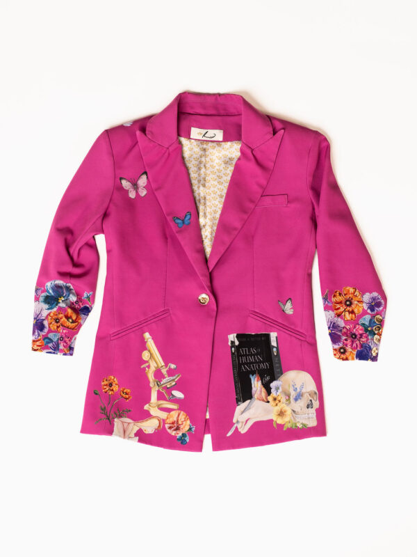 Zahra Jacket in Pink Design - Image 7