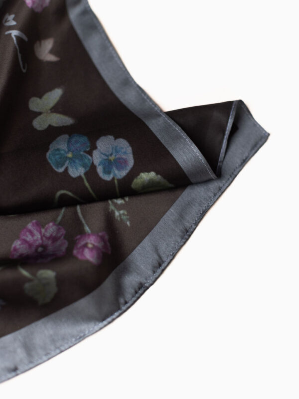 Surgeon's Garden Scarf in Black - Image 2