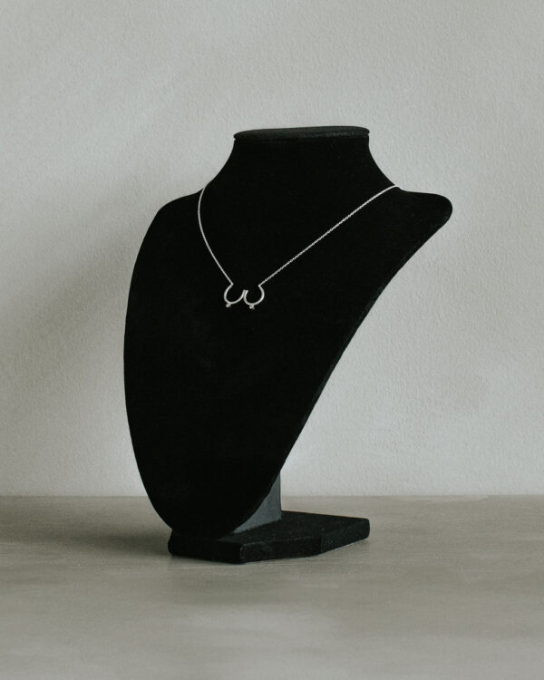 Priya Necklace in Silver - Image 5