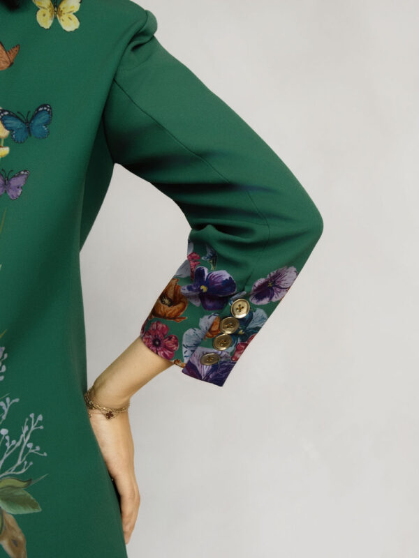Zahra Jacket in Green Design - Image 4